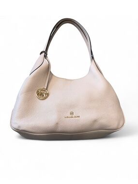 Michael Kors Kelsey Soft Pink Large Pebbled Leather‎ Shoulder Bag